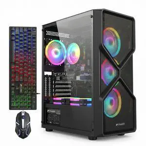 STGAubron Gaming PC Computer Desktop, GeForce RTX 2060 Super 8G Graphics, Intel Core I7 8th Gen up to 4.1GHz, 16G DDR4 RAM, 1TB SSD, WiFi 6 & BT 5.2, RGB Fan x6, Windows 11 Home STGAubron Gaming PC Computer Desktop, GeForce RTX 2060 Super 8G Graphics, Intel Core I7 8th Gen up to 4.1GHz, 16G DDR4 RAM, 1TB SSD, WiFi 6 & BT 5.2, RGB Fan x6, Windows 11 Home