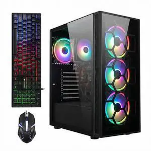 STGAubron RGB Desktop PC Computer, AMD Ryzen 5 3400G up to 4.2GHz, 16G DDR4, 512G SSD, WiFi 6 & BT 5.2, RGB Fan x4, RGB Keyboard & Mouse, Windows 11 Home STGAubron RGB Desktop PC Computer, AMD Ryzen 5 3400G up to 4.2GHz, 16G DDR4, 512G SSD, WiFi 6 & BT 5.2, RGB Fan x4, RGB Keyboard & Mouse, Windows 11 Home