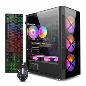 STGAubron Gaming PC Computer Desktop, GeForce GTX 1660 Super 6G, Core i7 up to 3.9G, 16G RAM, 512G SSD, WiFi, BT 5.0, RGB Fan x6, Windows 11 Home STGAubron Gaming PC Computer Desktop, GeForce GTX 1660 Super 6G, Core i7 up to 3.9G, 16G RAM, 512G SSD, WiFi, BT 5.0, RGB Fan x6, Windows 11 Home