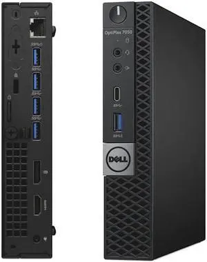 Dell OptiPlex 7050 Mini Form Factor Desktop Computer, Core i7-6700T up to 3.6GHz, 32GB DDR4, 1TB Solid State Drive, Windows 11 Pro Dell OptiPlex 7050 Mini Form Factor Desktop Computer, Core i7-6700T up to 3.6GHz, 32GB DDR4, 1TB Solid State Drive, Windows 11 Pro