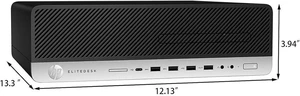 HP EliteDesk 800G4 Small Form Factor Desktop Computer, Core i5-8500 up to 4.1GHz, 8GB DDR4, 256GB Solid State Drive, Windows 11 Pro HP EliteDesk 800G4 Small Form Factor Desktop Computer, Core i5-8500 up to 4.1GHz, 8GB DDR4, 256GB Solid State Drive, Windows 11 Pro