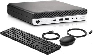HP EliteDesk 800G3 Mini Form Factor Desktop Computer, Core i5-6500T up to 3.1GHz, 16GB DDR4, 512GB Solid State Drive, Windows 11 Pro HP EliteDesk 800G3 Mini Form Factor Desktop Computer, Core i5-6500T up to 3.1GHz, 16GB DDR4, 512GB Solid State Drive, Windows 11 Pro