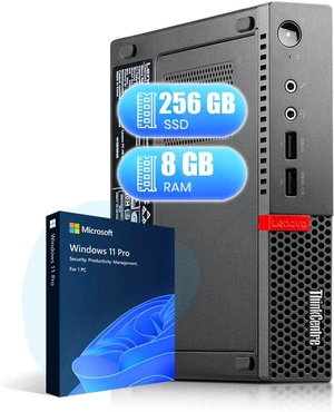 Lenovo ThinkCentre M910Q Tiny Form Factor Desktop Computer, Core i5-6500T up to 3.1GHz, 8GB DDR4, 256GB Solid State Drive, Windows 11 Pro Lenovo ThinkCentre M910Q Tiny Form Factor Desktop Computer, Core i5-6500T up to 3.1GHz, 8GB DDR4, 256GB Solid State Drive, Windows 11 Pro