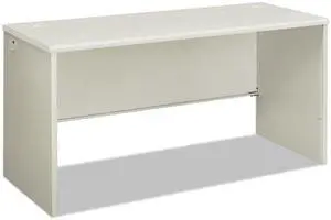 HON 38000 Series Desk Shell 60" Wide Silver Mesh/Light Gray 38922B9Q
