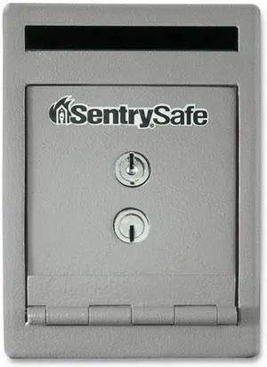 UC025K Safe, 0.23 ft3, 6 x 12.3 x 8 1/2, Silver