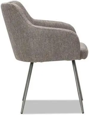 Alera Captain Series Guest Chair Gray Tweed CS4351