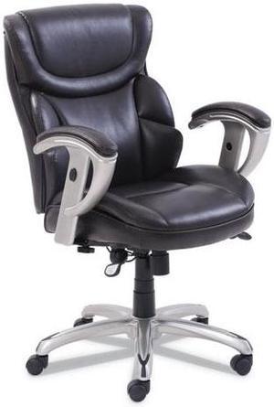 SertaPedic® Emerson Task Chair  Supports up to 300 lbs.  Brown Seat/Brown Back