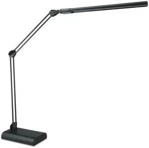 Adjustable LED Desk Lamp, 21 1/2" High, Black