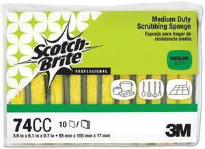 3M Dual-action Scouring Pad Cellulose Sponges