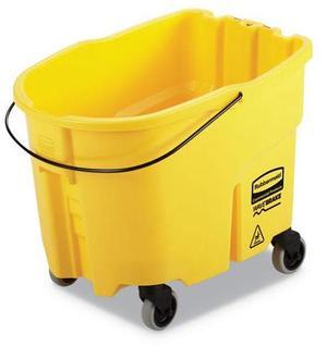 WaveBrake 2.0 Bucket, 8.75 gal, Plastic, Yellow