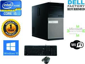 Dell 7010 TOWER PC DESKTOP i5 3470 Quad 3.20GHz 8GB 1TB HD Win 10 Pro 64 GeF210