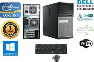 Dell OptiPlex 7010 TOWER PC DESKTOP i5 3550 Quad 3.2GHz 8GB 1TB HD Win 10 Pro 64