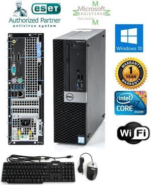 Dell 7050 SFF Desktop i7-7700 3.40g 64GB 1TB SSD Win 10 Pro HDMI Bluetooth WiFi