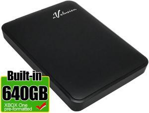Avolusion 640GB USB 3.0 Portable External Hard Drive for XBOX One X, XBOX One S