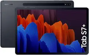 Samsung Galaxy TAB S7 Plus - 12.4" -256 GB - Wifi Only - NO SPEN - Mystic Black  - Great Condition - 90 Day Warranty