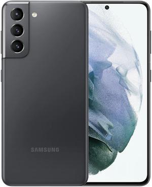 Refurbished Samsung Galaxy S21  5G  128 GB  GSM CDMA Unlocked  Phantom Gray  Good Condition  90 Day Warranty
