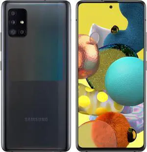 Samsung - Galaxy A51- 5G - GSM Unlocked - 128GB - Black - Good Condition -90 Day Warranty