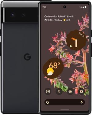 Refurbished Google Pixel 6  5G  128GB  GSM CDMA Factory Unlocked  Stormy Black  Excellent Condition  90 Days Warranty