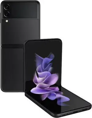 Samsung - Galaxy Z Flip 3 5G - 128 GB - AT&T Only - Black - Excellent Condition - 90 Day Warranty