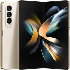 Samsung Galaxy Z Fold 4 5G - 512 GB - GSM CDMA Unlocked - Beige - Great Condition - 90 Day Warranty