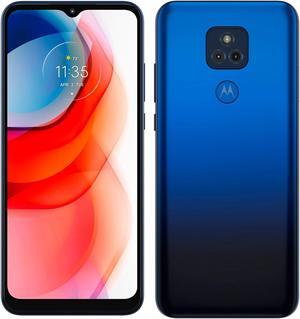Motorola Moto G Play (2021) - 32 GB - GSM CDMA Factory Unlocked - Misty Blue  - Great Condition - 90 Day Warranty
