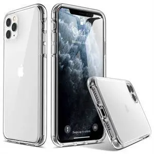 iPhone 11 Pro Max Case, Ultra Clear Hybrid Protective Case Slim Fit Transparent Anti-Scratch Shock Absorption Cover Designed Phone Case for iPhone Pro Max 6.5 ''(2019), HD Clear
