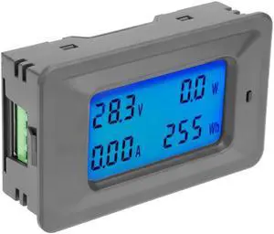 PC05-20 20A DC Digital Display Voltmeter Ammeter Voltage Current Power Tester Meter Electric Energy Monitor