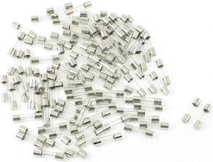 Unique Bargains 100pcs 5 x 20mm Safty Low Breaking Fast Blow Glass Tube Fuses 250V 5A