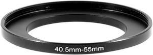 Camera Parts 40.5mm-55mm Lens Filter Step Up Ring Adapter Black