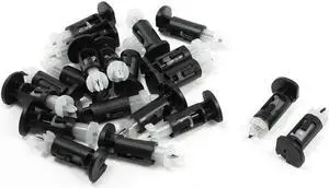 Unique Bargains 20 Pcs Plastic Mounting Clip for Intel 4 Way CPU Coolers