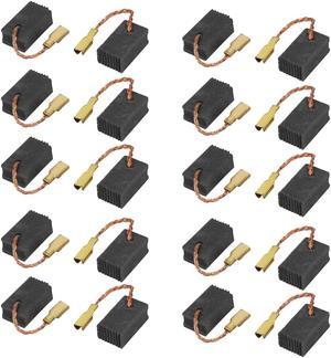 Unique Bargains 16mm x 9mm x 6mm Electric Motor Carbon Brushes Power Tool Parts 10 Pairs