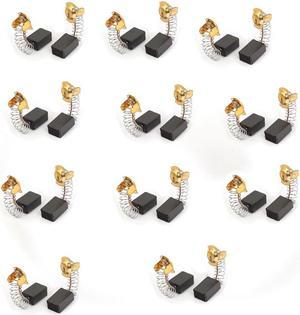 16mm x 11mm x 7mm Motor Carbon Brushes 20 Pcs for Generic Electric Motor