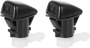 2pcs 68269108AA Windshield Washer Nozzle Sprayer Single Hole Replacement for 11-19 Dodge Durango