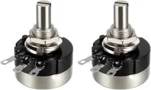 RV24YN20S 10K Ohm Variable Resistors Single Turn Rotary Carbon Film Potentiometer 2pcs