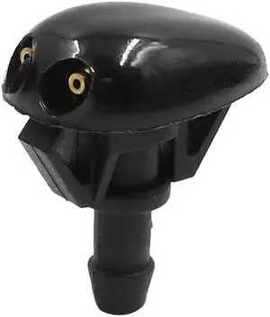 Universal Black Windshield Washer Nozzle Cleaning Sprayer for Car 30 x 26mm