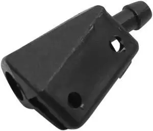 Universal Black Windshield Washer Nozzle Cleaning Sprayer for Car 31 x 18mm
