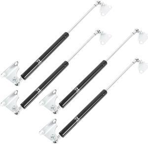 4Pcs 15 inch 100N/22.5LB Black Universal Lift Supports Struts Shocks Gas Spring for Car Boat RV