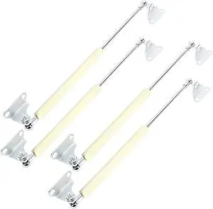 4Pcs 15 inch 300N/67LB Yellow Universal Lift Supports Struts Shocks Gas Spring for Car Boat RV