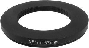 Camera Parts 58mm-37mm Lens Filter Step Down Ring Adapter Black