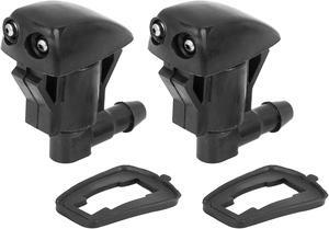 2pcs 85381-44010 Car Windshield Wiper Washer Nozzle Replacement for Toyota Prius 2001-2009