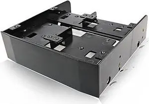 5.25" To 3.5" 2.5" Hdd/Ssd Floppy-Drive Bay ray Bracket Mounting HDD Adapter SSD Hard Drive Supports up to 6*2.5" hard drives