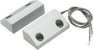MC-56 NC Alarm Security Rolling Gate Garage Door Contact Magnetic Reed Switch Silver Gray