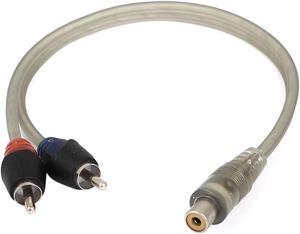 Dual RCA Male Connet to Female Type Car Audio Vedio Splitter Cable