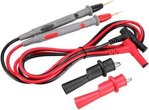 Test Leads Banana Plug with Copper Probe and Alligator Clips, 20A , 4-in-1 Set