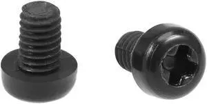M4x6mm Threaded Nylon Phillips Cross Pan Head Machine Screws Bolts Black 50Pcs M4x6mm Threaded Nylon Phillips Cross Pan Head Machine Screws Bolts Black 50Pcs