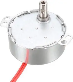 Electric Synchronous Synchron Motor - Turntable Motor AC 12V 50-60Hz CCW/CW 4W 5-6RPM