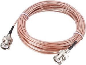 BNC Male to BNC Male Coax Cable RG178 Low Loss RF Coaxial Cable 25 ft