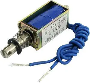 A14032200ux0084 Push Pull Type Eelectric Electromagnet Solenoid, DC 12V, 5N  Force, 10 mm