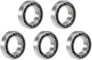 MR106 Deep Groove Ball Bearing 6x10x2.5mm Open Type Chrome Steel Z2 Lever Bearings 5pcs