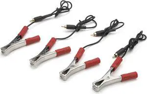 STEELMAN 97202-08 Wireless ChassisEAR Transmitter Lead/Clamp Replacement 4-Pack